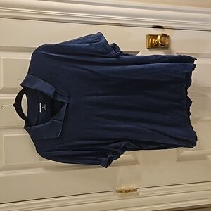 Washed blue bonobos polo